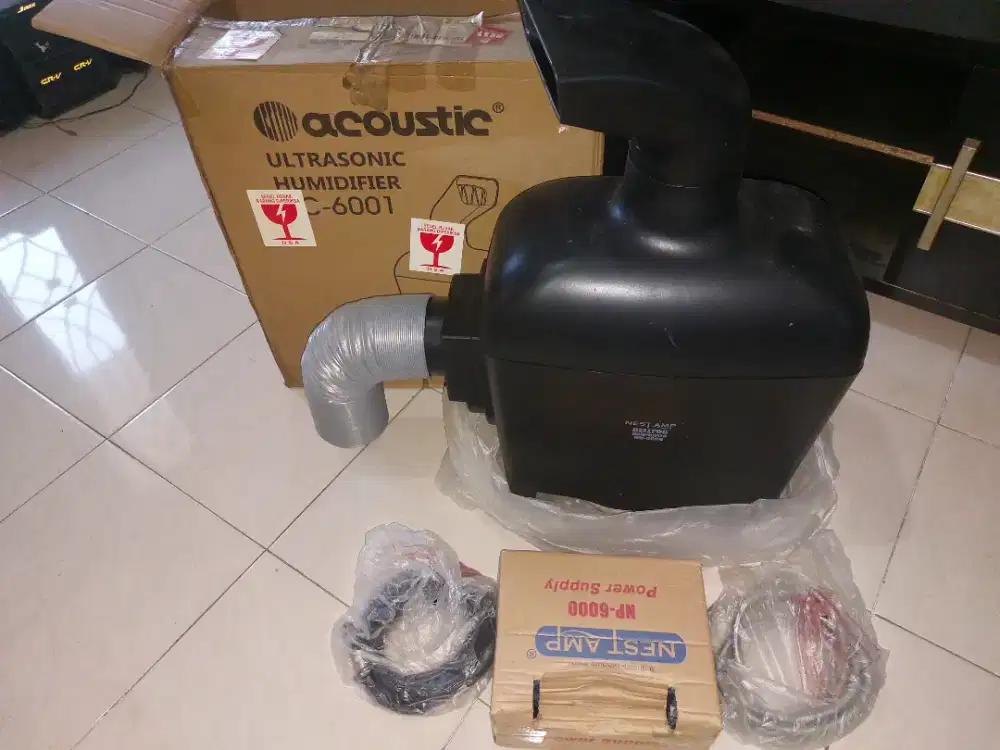 Mesin Pembuat Embun (Mist Maker) , Humidifier acoustic NH 6000 ,  10s