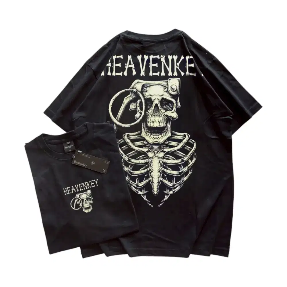 Baju Pria Kasual / Kaos Cowok / Kaos Laki / Baju Distro / Kaos Metal