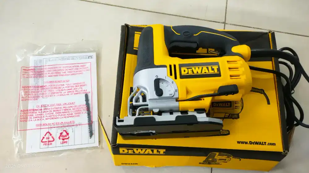 Jual Jig Saw DeWalt DW349R Bekas - Like New
