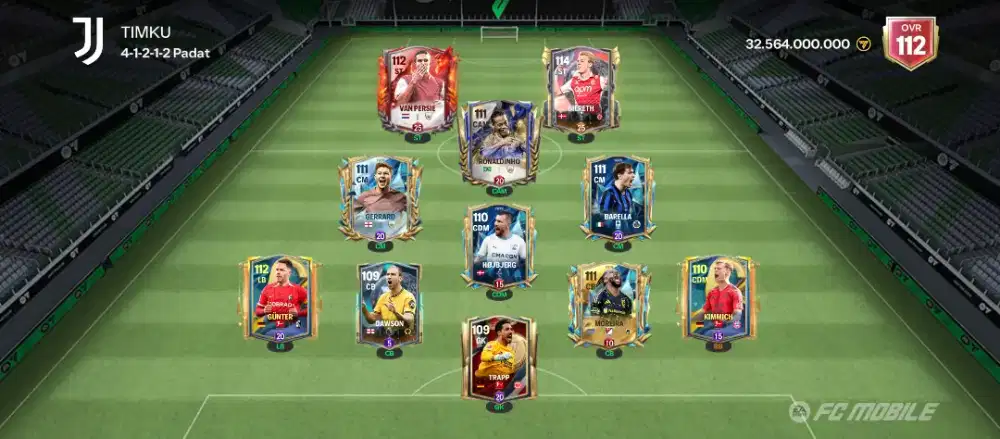 Akun FC ovr 112, 150rb nego tipis!