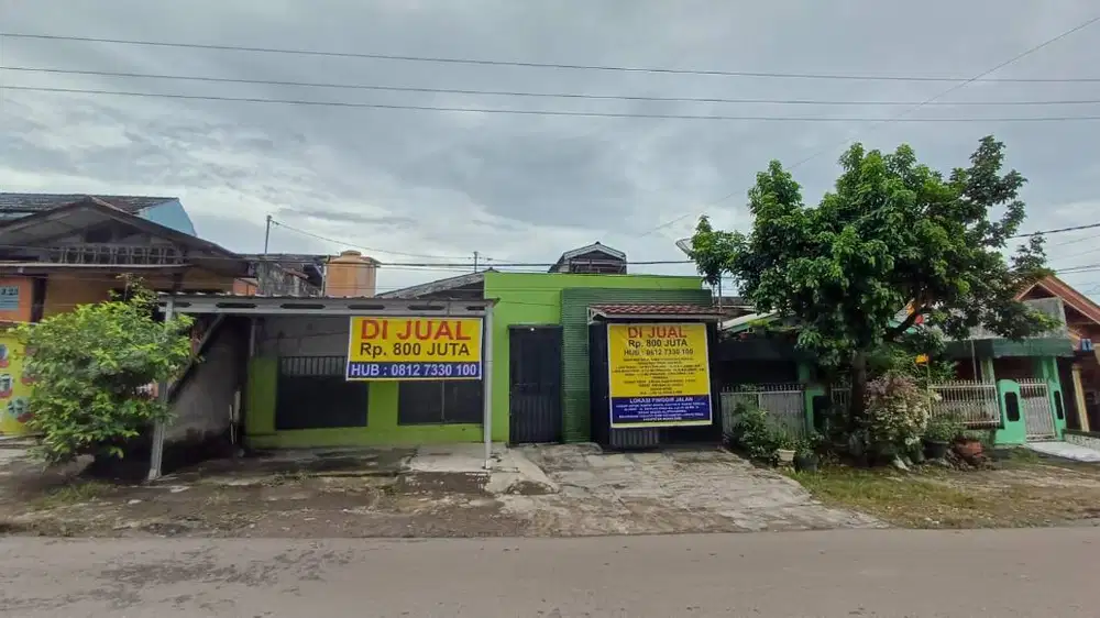 RUMAH PINGGIR JALAN TANJUNG ENIM