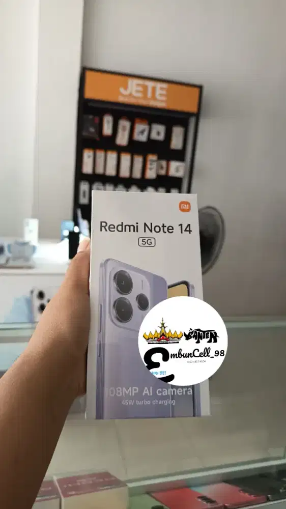 BNIB XIAOMI NOTE 14 5G 8/256 RESMI INDONESIA