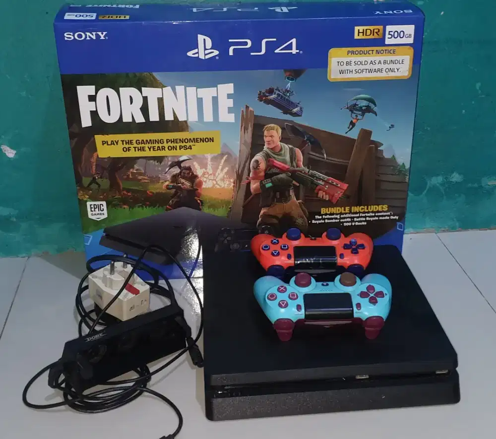 PS4 Slim 500GB Fullset Mulus