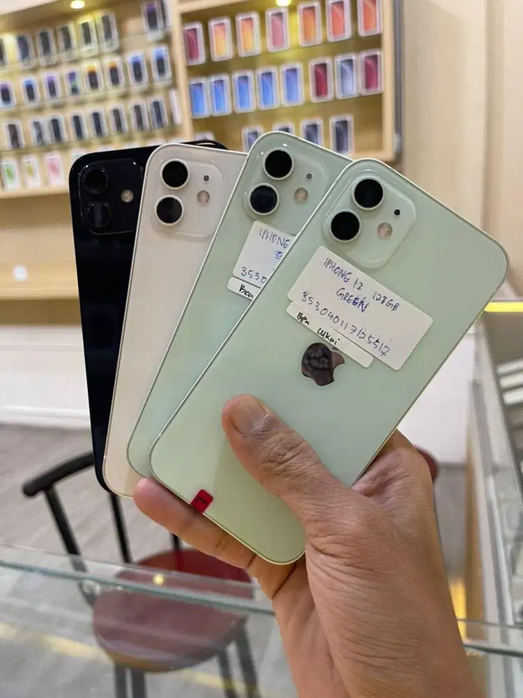 Iphone 12 128gb imei permanen terdaftar bea cukai