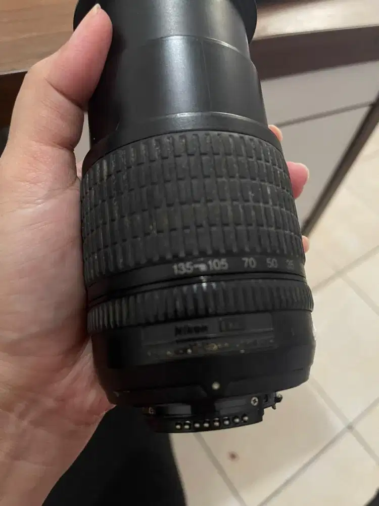 Lensa Kamera Nikon Tele DX SWM ED IF Aspherical 0.45m/1.48ft