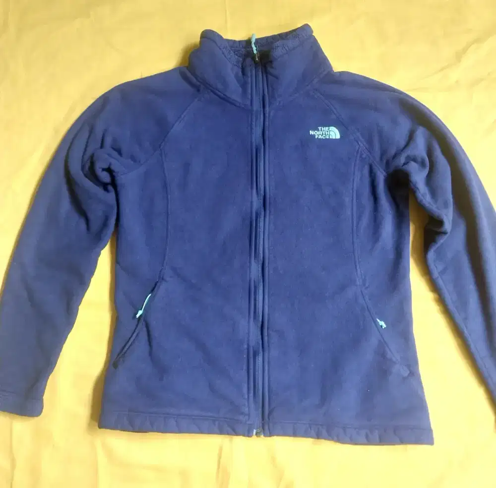 Jacket polar wanita purple  The north face preloved