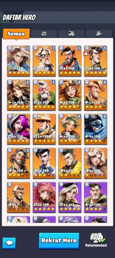 JUAL AKUN LAST WAR HQ 30 SERVER #1214