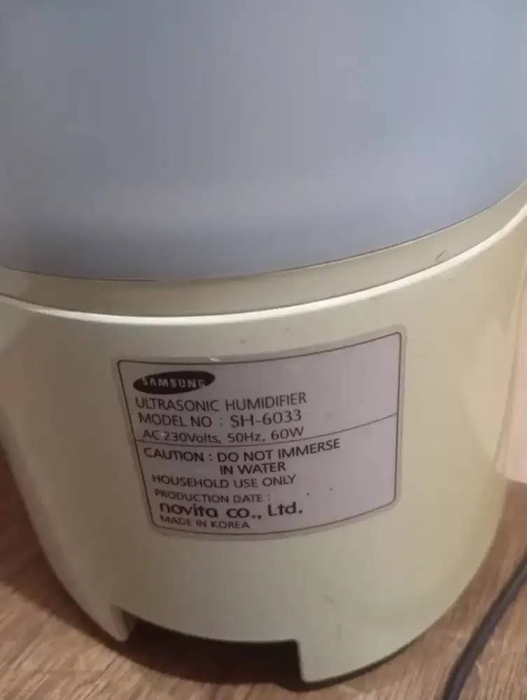 Humaidifier Samsung 2 liter