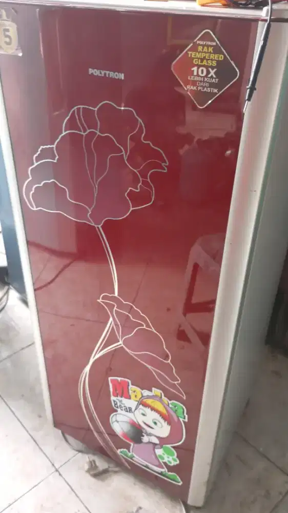 Kulkas satu pintu Polytron siap pkaai