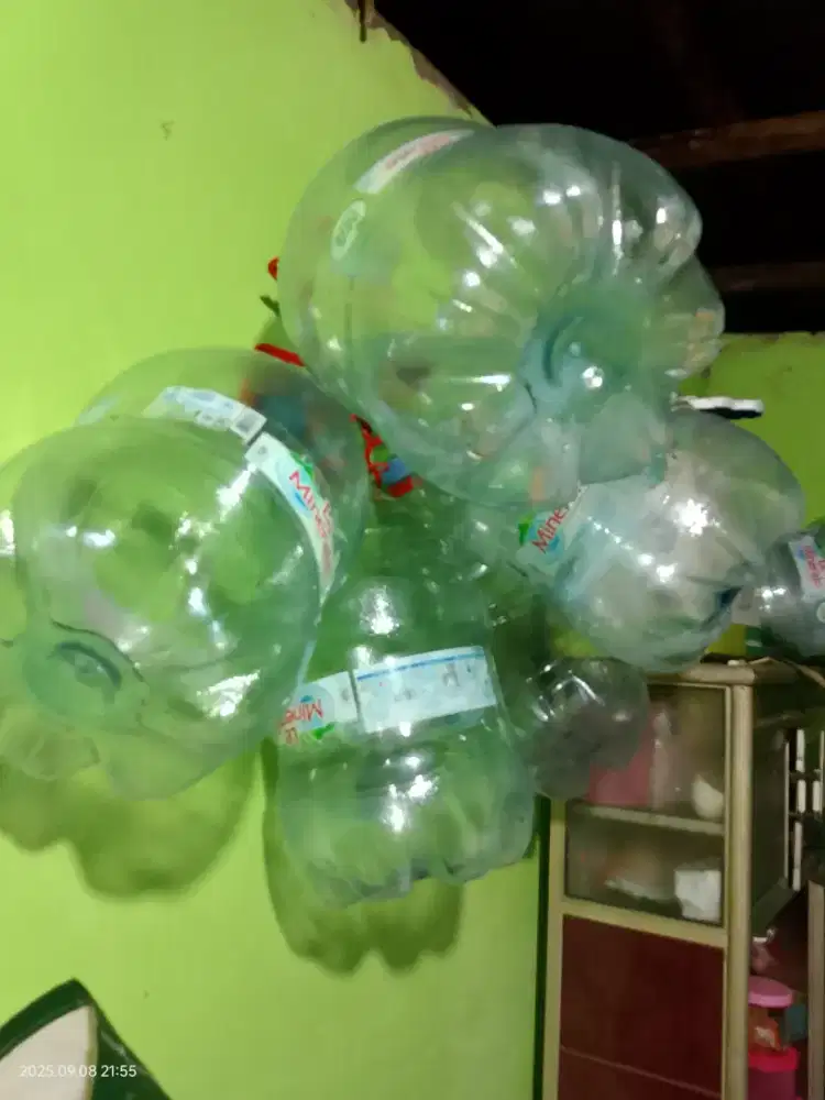 botol galon lemineral 15 liter