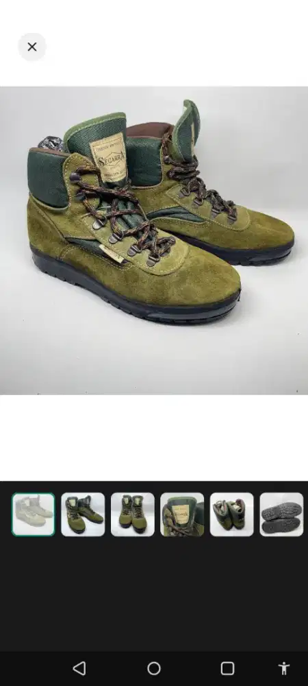 Sepatu hiking outdoor boots segarra