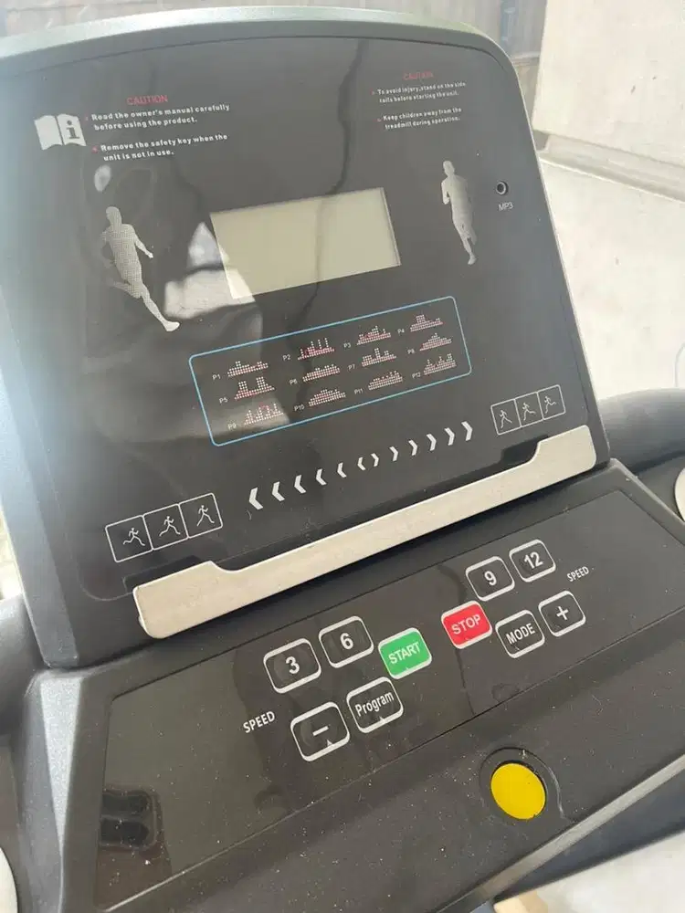 Treadmill Elektrik Fitness alat olahraga gym