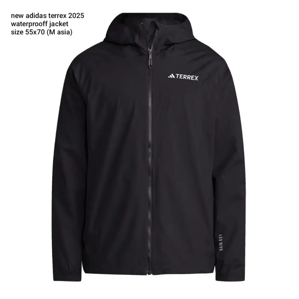 adidas terrex waterproof jaket new 2025 original