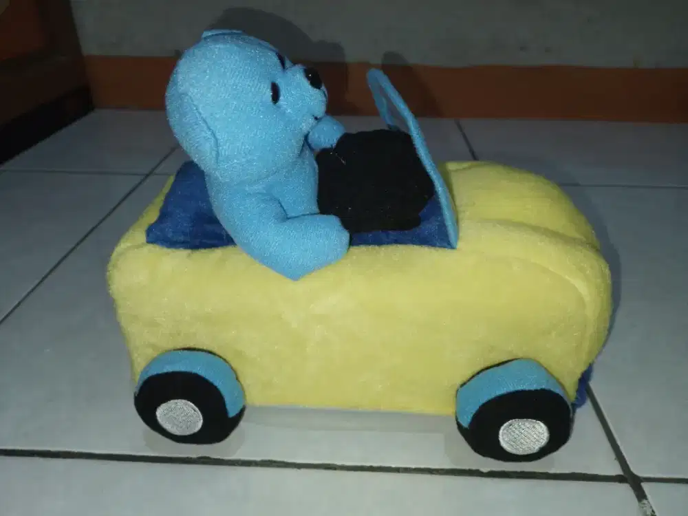 Sarung tempat tisu model mobil, P25cm L15cm, ada 2pcs, kondisi ok,nego