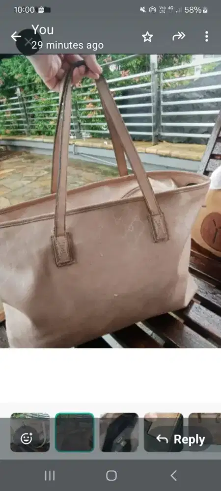 Gucci tote bag large