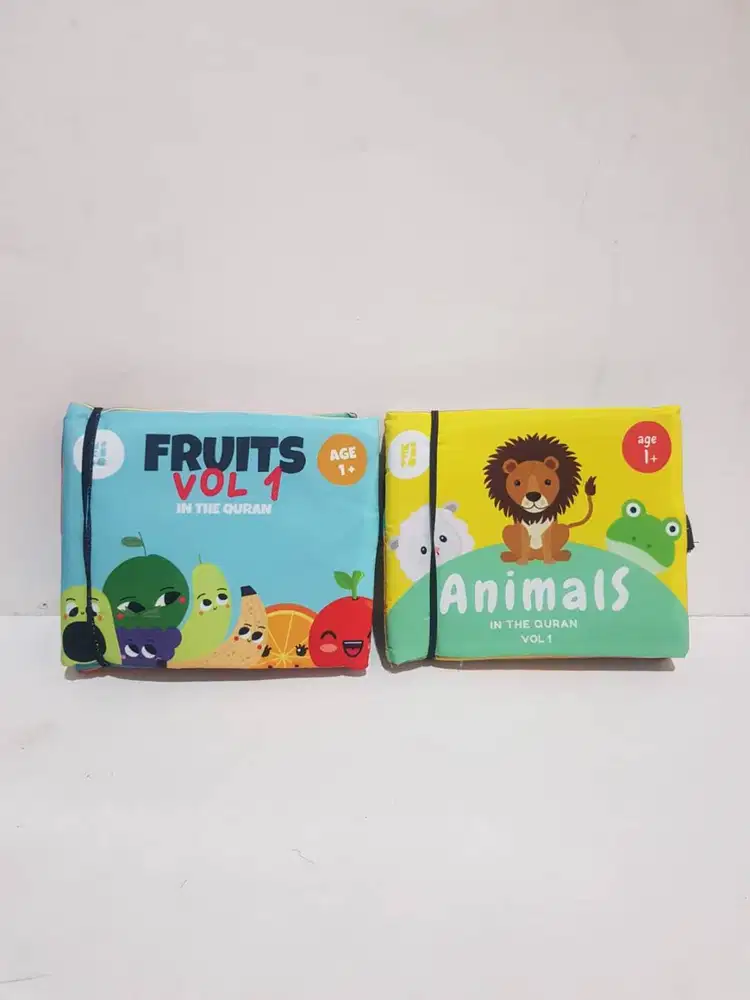 softbook buku bantal edukasi bumper bed anak bayi quran series fruit a
