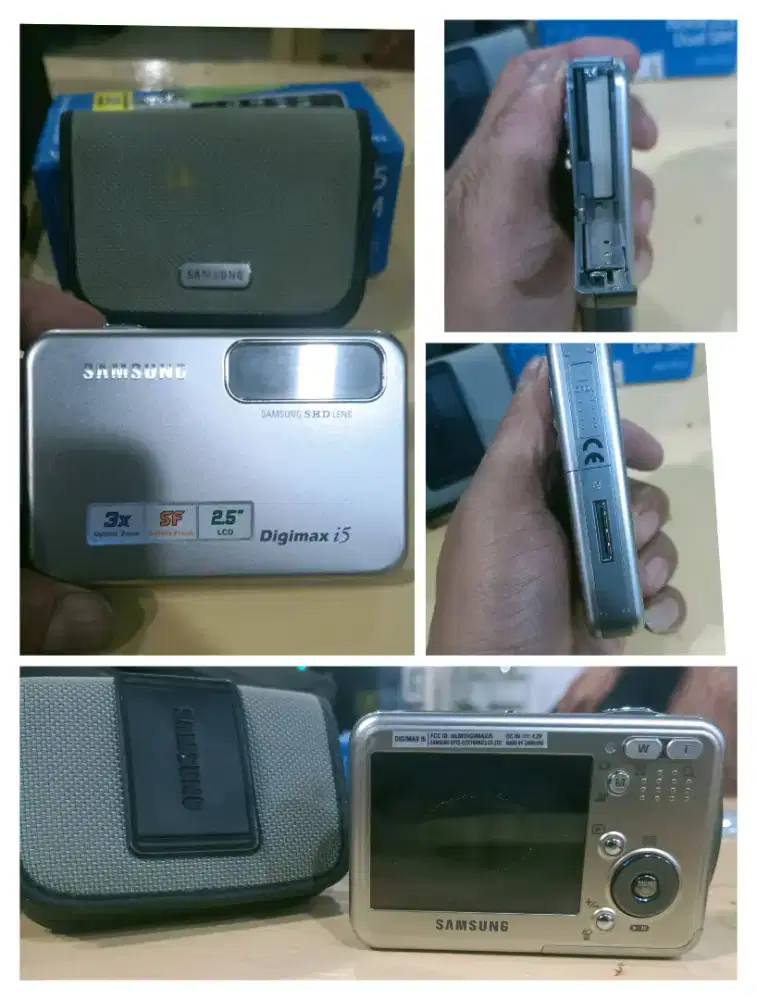 Kamera Digital Samsung Digimax i5 5.0MP 3x Optical Zoom SF LCD 2.5