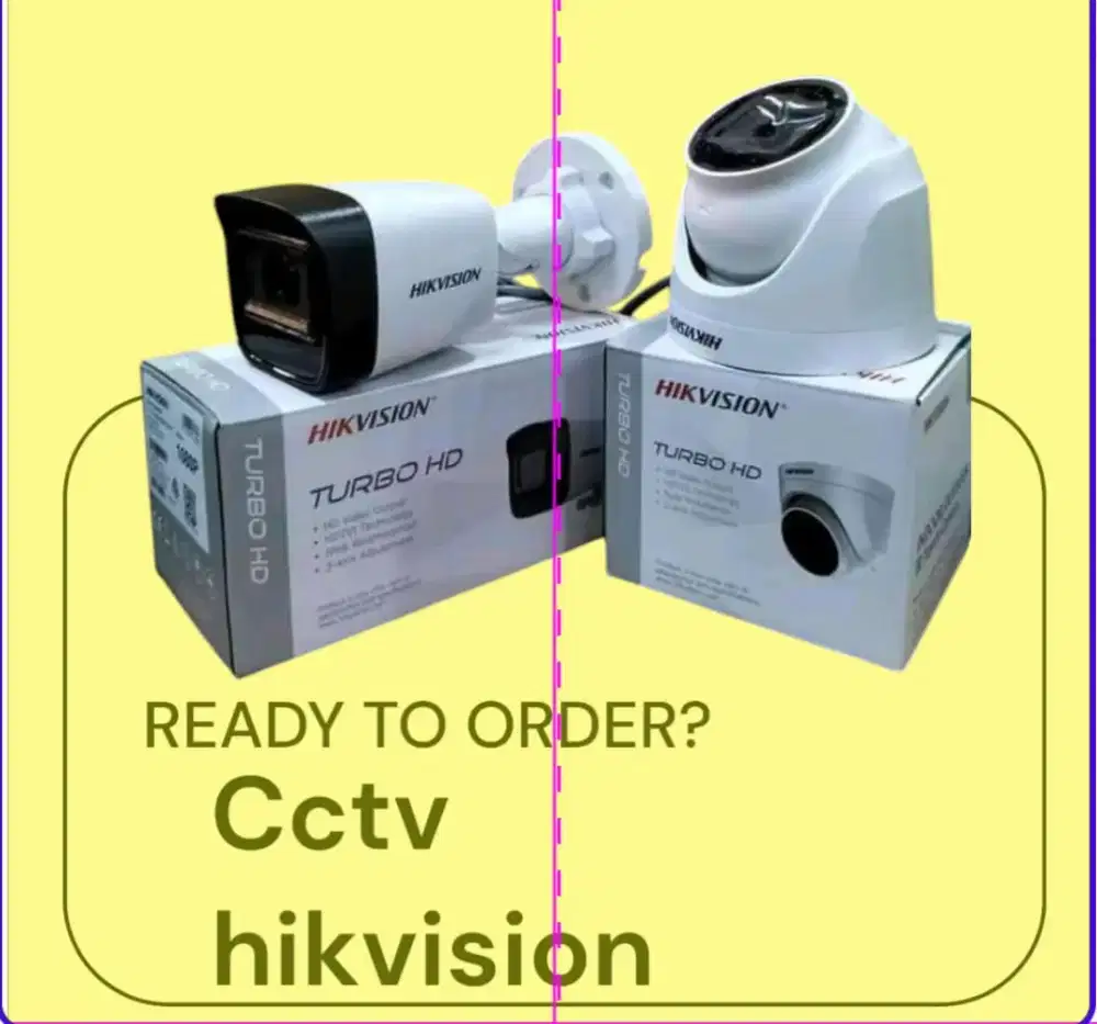 Cctv hikvision new cctv hilook new