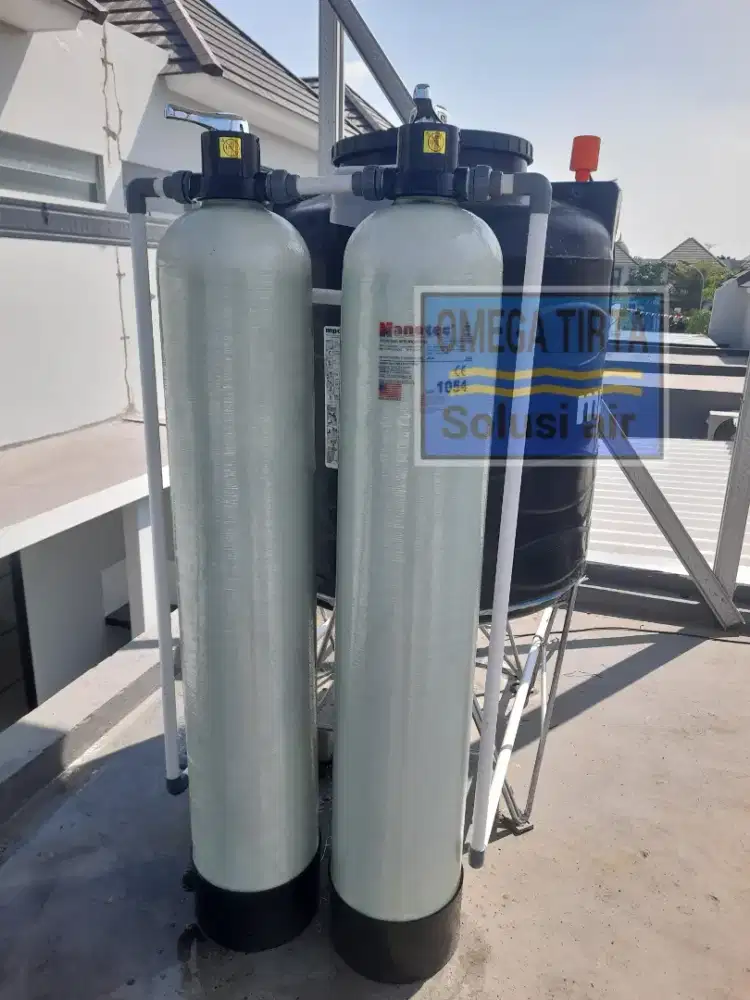 Paket Double filter ( 2 tabung ) air sumur/pdam