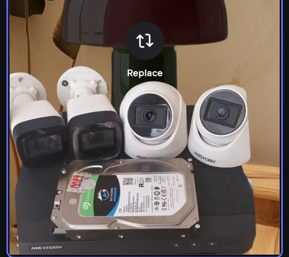 Cctv hikvision new garansi hilook