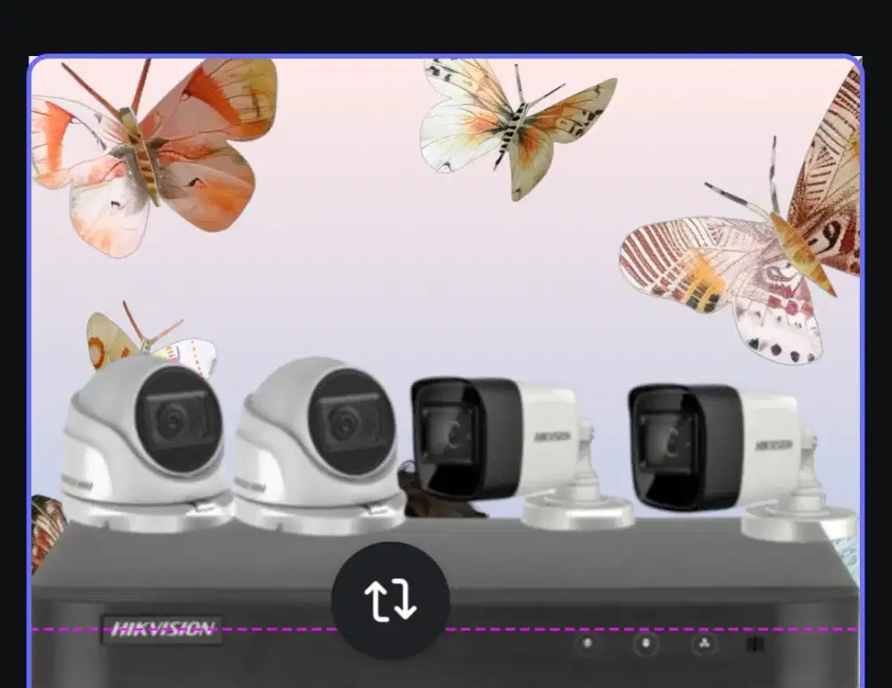 Cctv hikvision full hd hilook