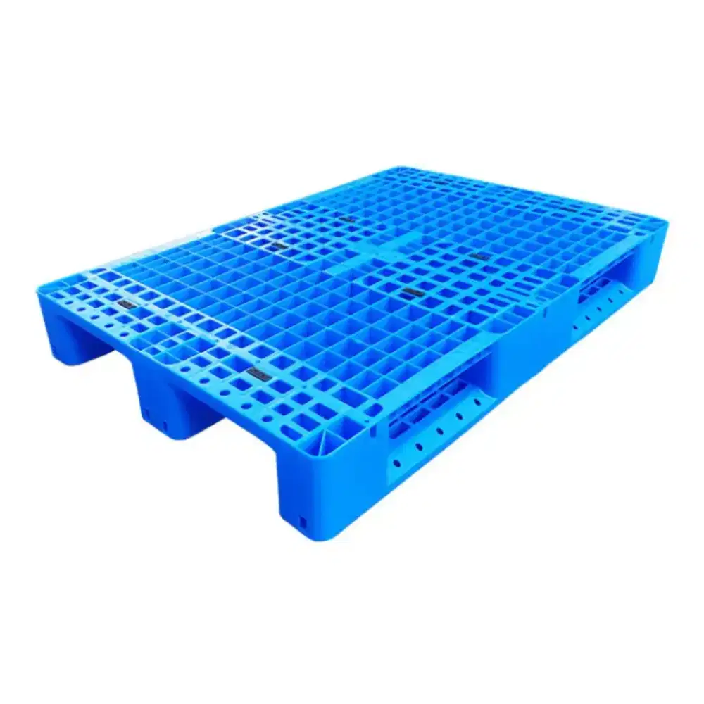 Palet plastik 120x80x15cm heavy duty || pallet plastic second 4ways