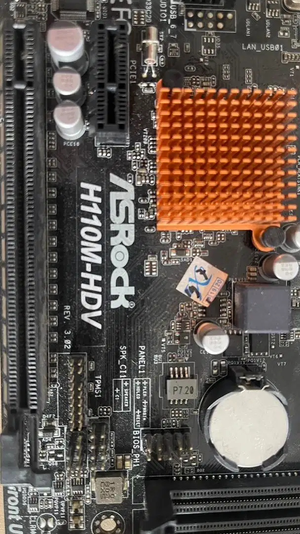 Mainboard Astock H110M-HDV Ddr 4 PCI express 3.0
