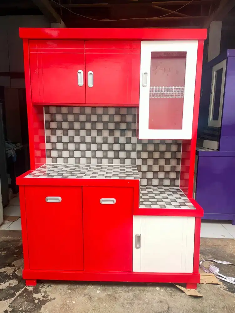 DIJUAL LEMARI SAYUR 3 PINTU MAGICOM LEMARI SAYUR TERBARU LEMARI SAYUR