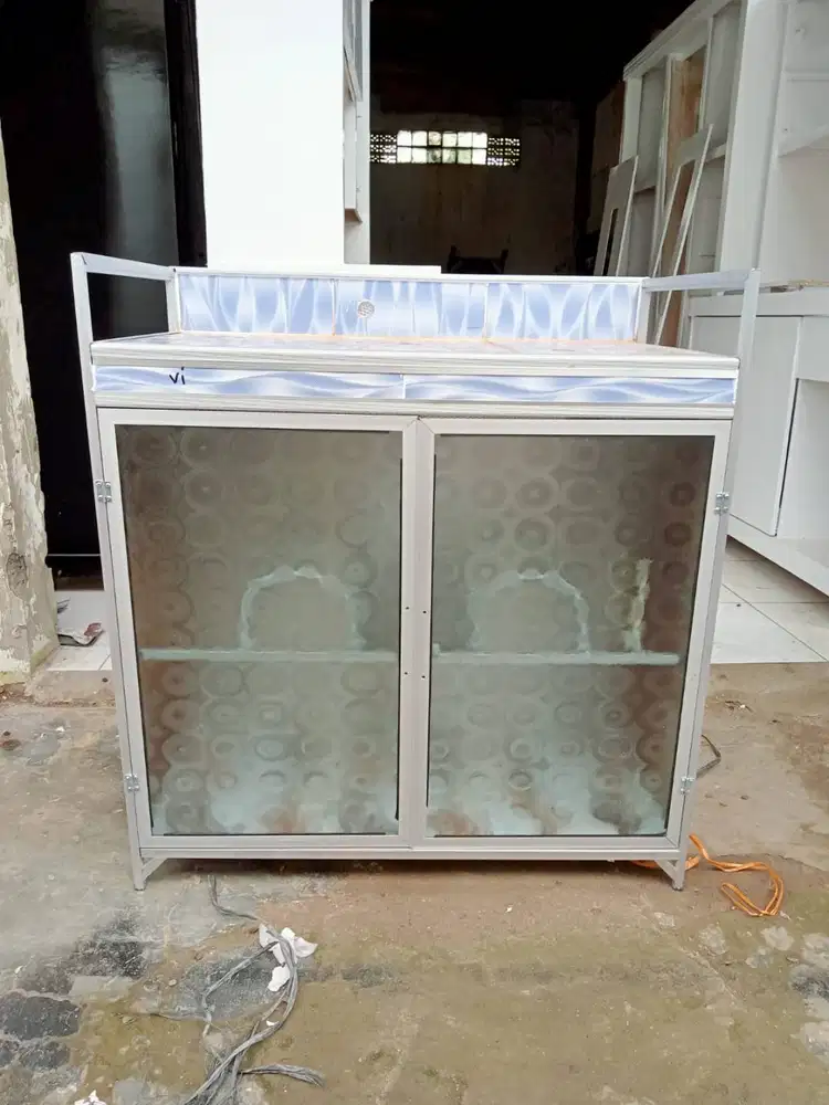 DIJUAL RAK KOMPOR RATA 2 PINTU RAK KOMPOR TERBARU RAK KOMPOR MINIMALIS