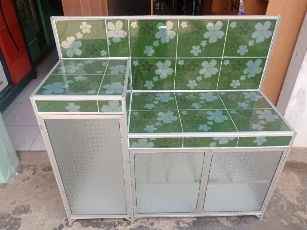 DIJUAL RAK KOMPOR L TERBARU RAK RATA  TERBARU