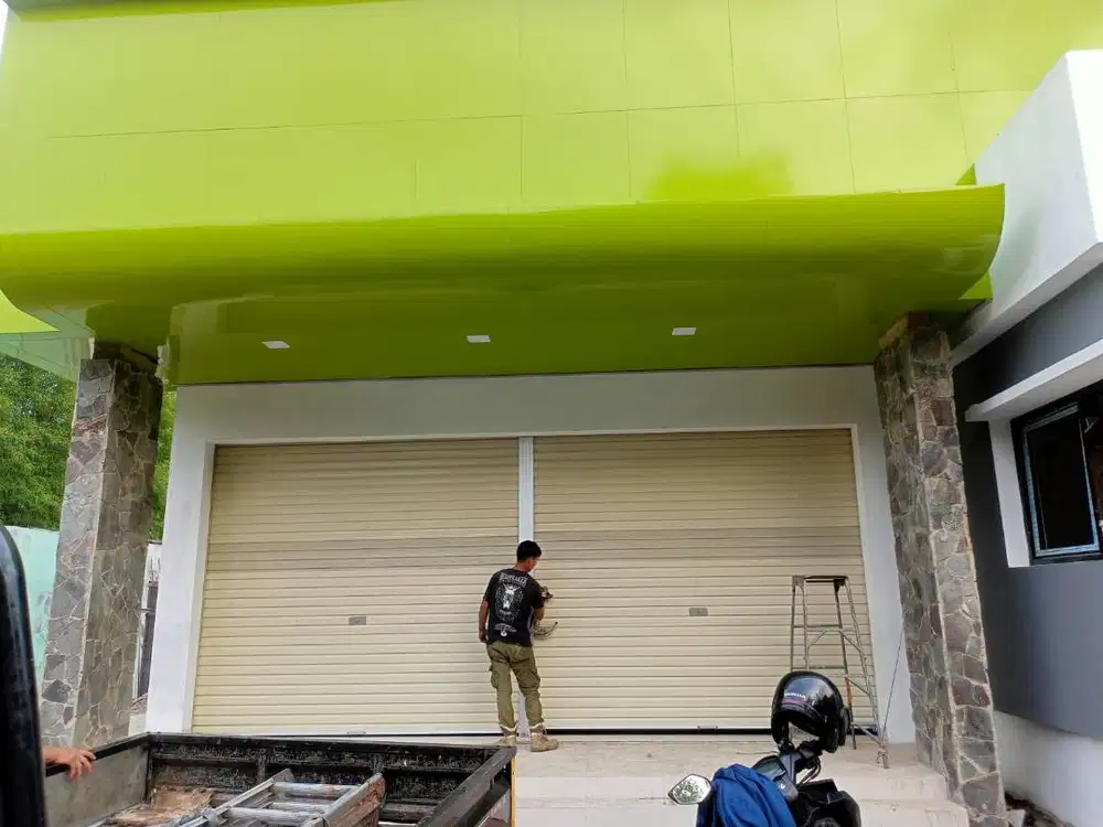 Rolling Door Toko Berkualitas, Onesheet, standar, perforated dll