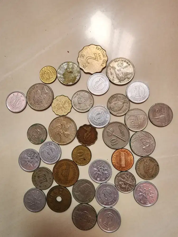 Uang koin lama luar take all