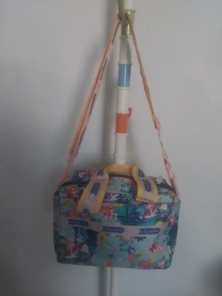 Tas Leather selempang Import