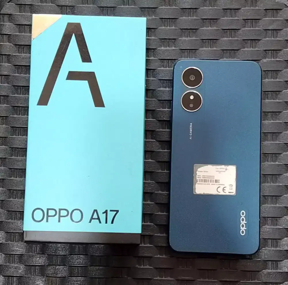 OPPO A17 4/64 Fullset no minus siap pakai