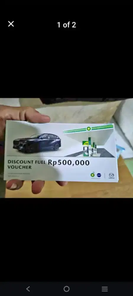 Voucher BBM BP ultimate diesel maupun bensin