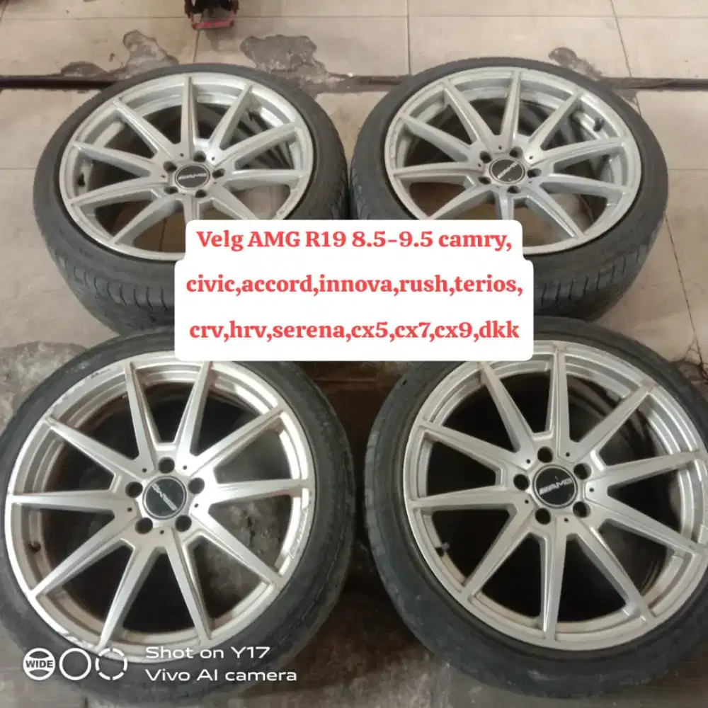 Velg AMG R19 Innova,Camry,civic,Accord,teana,CRV,HRV,Juke,rush,serena