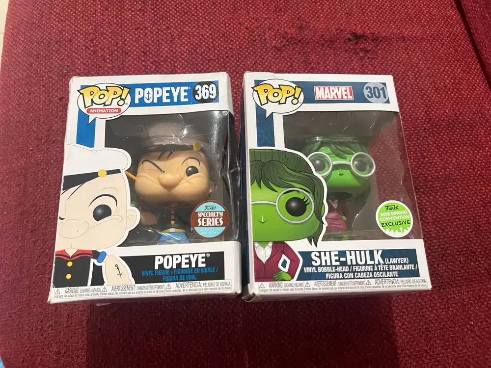 Action Figure (Popeye & She-Hulk)