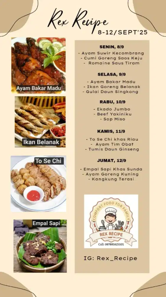 Catering REX untuk segala Acara