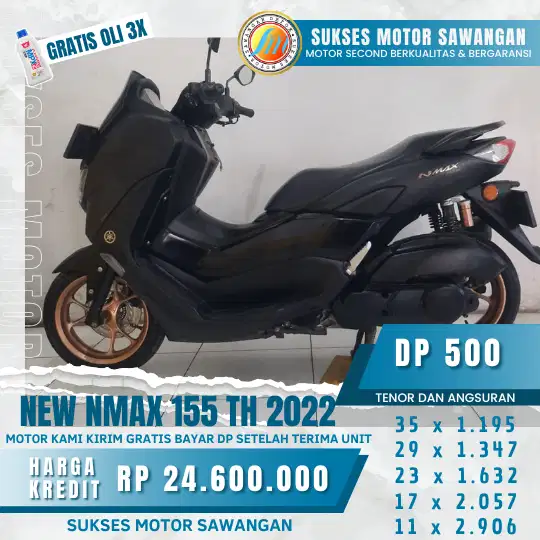 JUAL CASH, KREDIT, TUKAR TAMBAH YAMAHA ALL NEW NMAX TH 2022