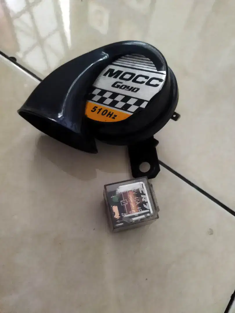 klakson mocc dan relay