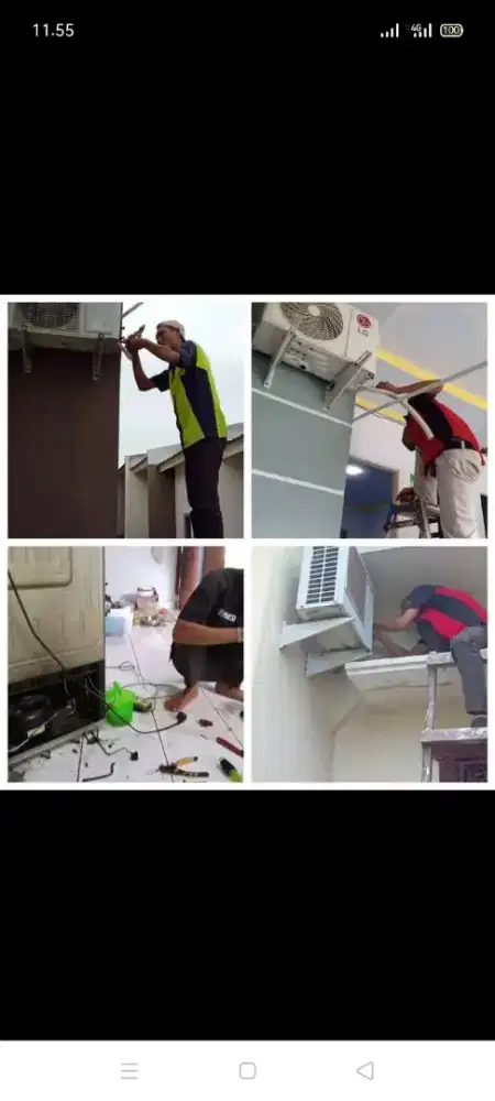 jasa servis ac kulkas mesin cuci kompavair dll