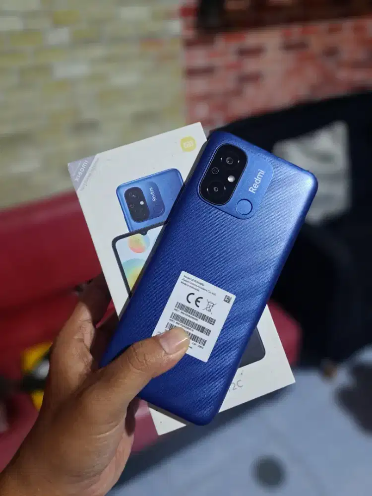 Redmi 12C Ram 4/128Gb Lengkap