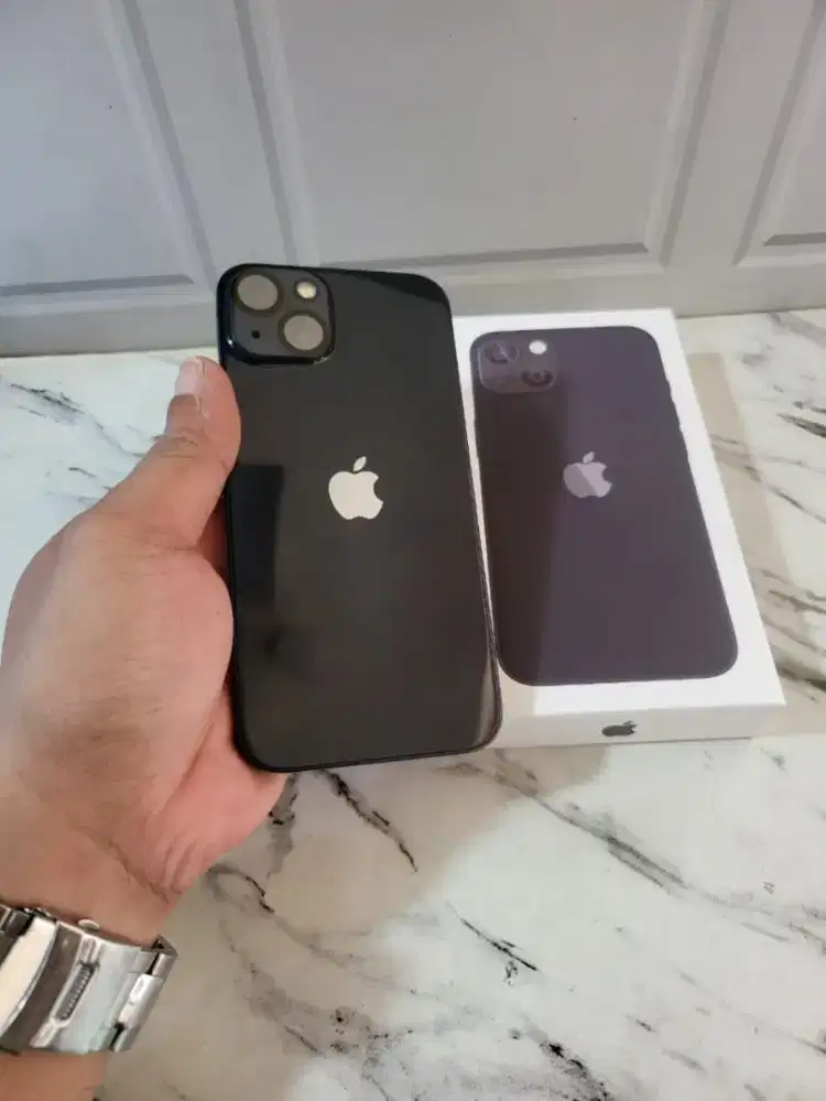 Iphone 13 ibox 128 gb mulus lengkap garansi on