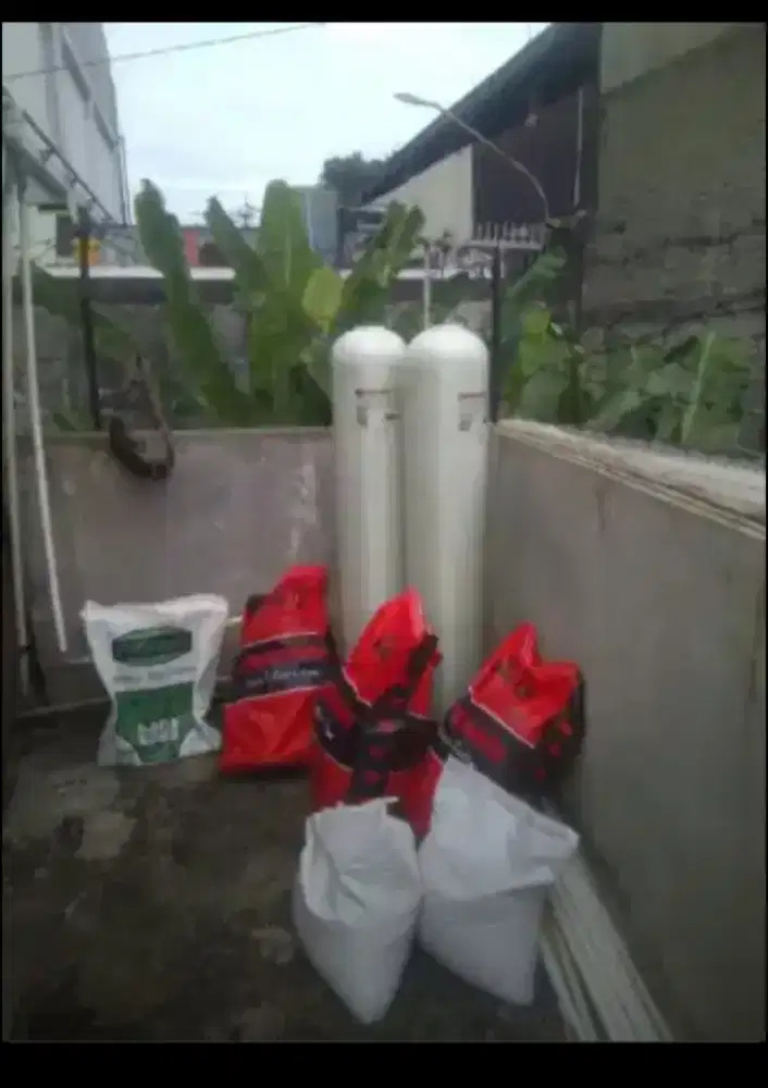 Ganti media filter air