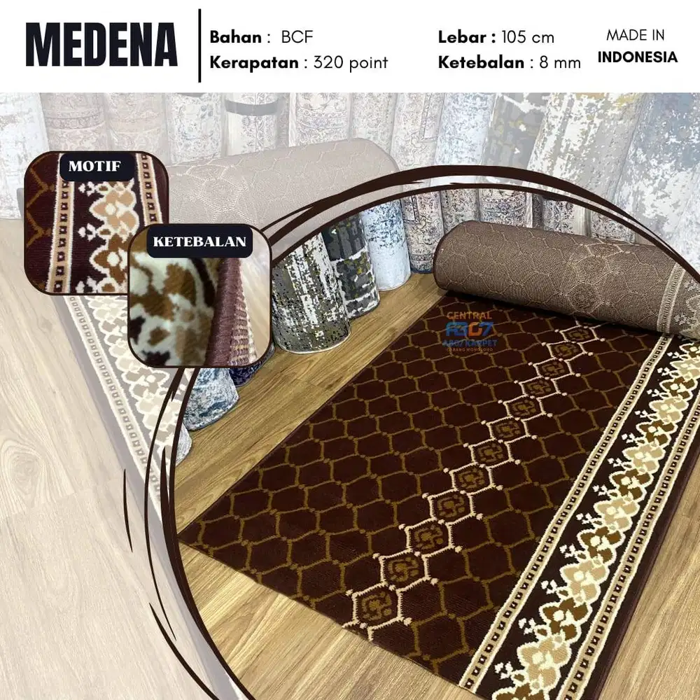 Karpet Masjid Meteran Berkualitas / Medena