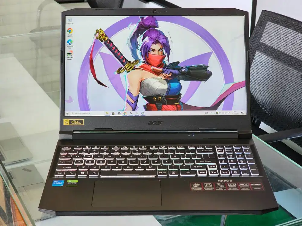 ACER Nitro AN515 57 intel Core i5 Gen 11 Ram 24 GB SSD 512 GB Nvidia R