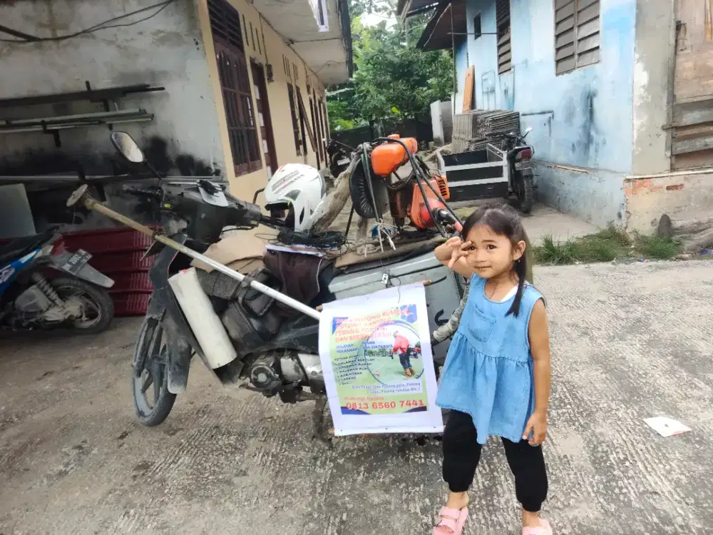 Potong rumput panggilan siap jlan