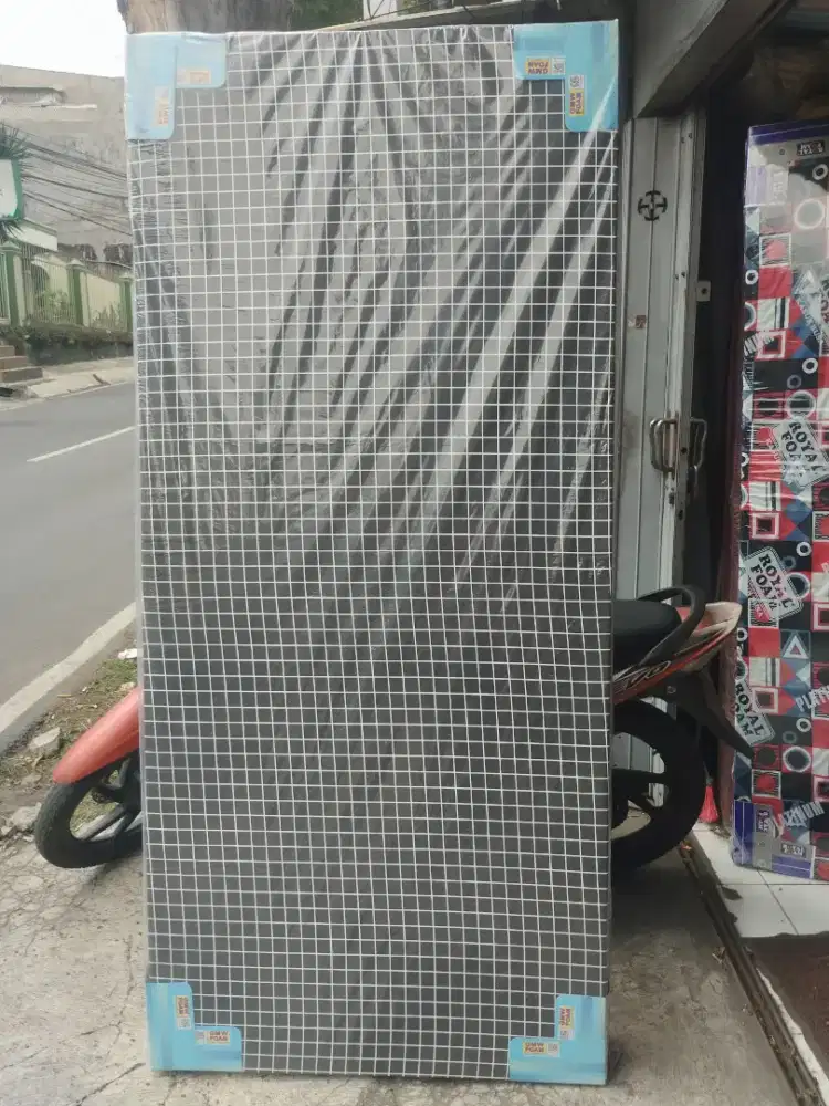 Kasur busa baru, bergaransi, 90x200x14cm.