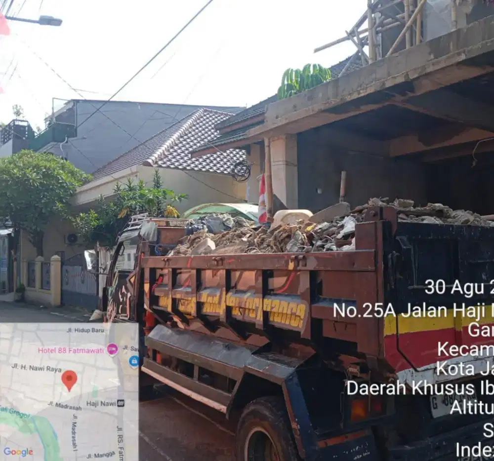 Jasa buang sampah murah dan jual urugan