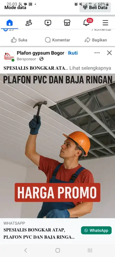 Aspri proyek berpengalamn